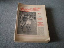 DDR Fußball Zeitschrift " FUWO "    Jahrgang 1957   ( vollständiger Jahrgang )