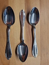 3 Kaffeelöffel WMF "Englische Rose", 90-iger Silber NEU, OVP Art. Nr. 1024070060