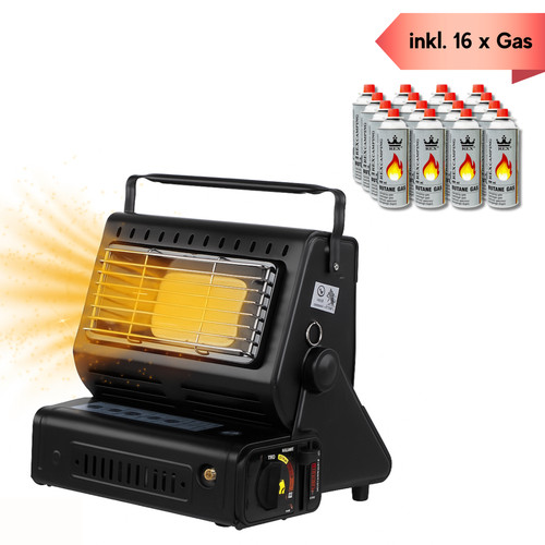 2in1 tragbare gasheizung - tragbare,