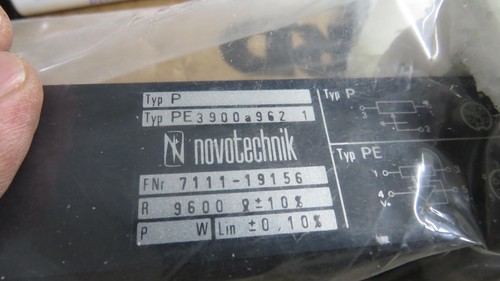 Novotechnik potentiometer - novotechnik,