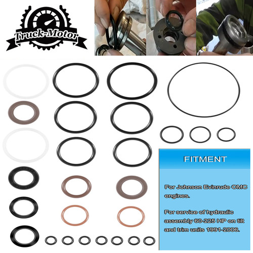 434519 trim tilt ring - &, o-ring