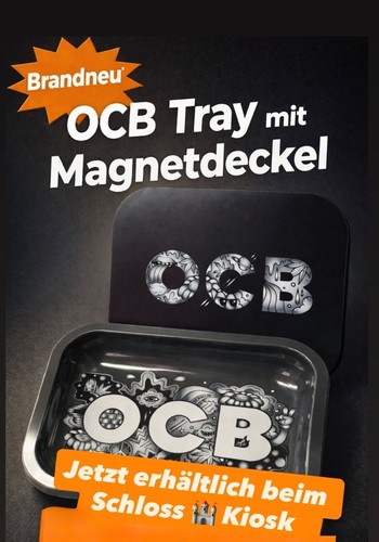 Ocb rolling tray metall - ocb,