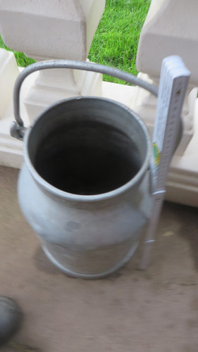 Alte milchkanne aluminium - 20,