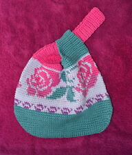 Japanischer Knotenbeutel mit einem schönen Muster Beutel Bag *  Ethno 