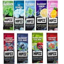 Aromakarten Hipzz verschiedenen Sorten Flavor Cards Aroma King / Rizla 