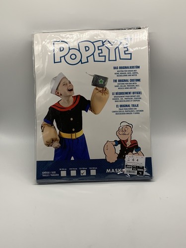Popeye kostüm grösse 122 128 - grösse,
