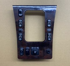 Mercedes W210 E-Klasse 95-02 Schalt Brett Umrandung Rahmen Wurzel Holz Elegance