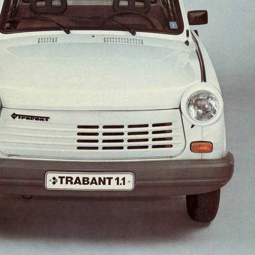 Trabant prospekt brochure - trabant,