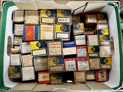 Nos röhren tubes konvolut - röhren,