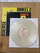 Böhse Onkelz - Kneipenterroristen Clear Vinyl LP/Schallplatte - Fehldruck!