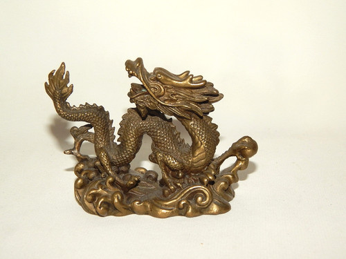 Drache bronze messing - bronze,