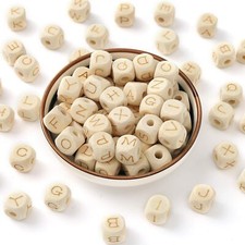 52pcs holzperlen mit - 52pcs, holzperlen mit