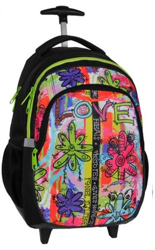 Love rucksack trolley - love,