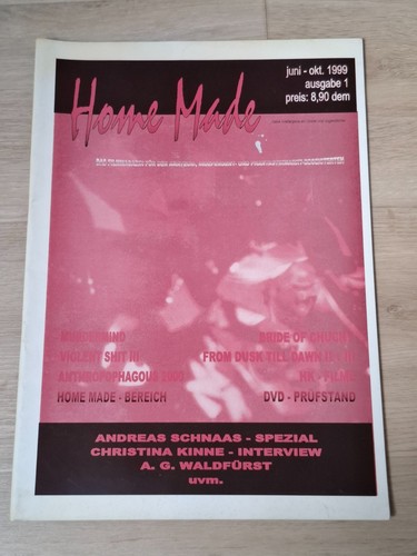 Home made zeitschrift 01 - home, #