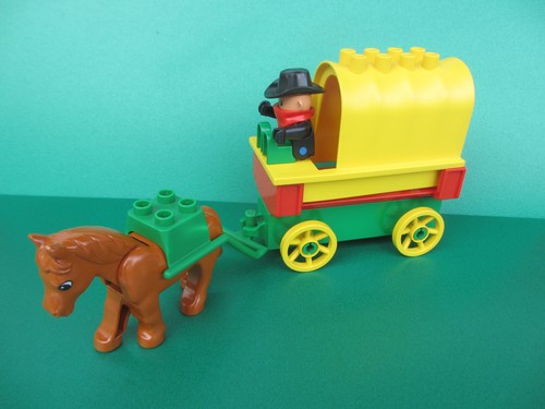 Lego duplo western kutsche mit - lego,