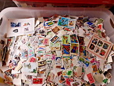 Briefmarken PAPIERFREI Großposten.BRD-Welt-Ca 4- 5000 Marken.BRD Versandk.frei