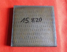 1,3 kg Richtplatte 12 dick Amboß Schmiedeamboss Anreißplatte Tischamboß 120 x118