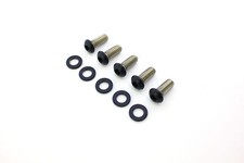 5x Derby Cover Schrauben schwarz matt f. Harley Davidson | Kupplungsdeckel 