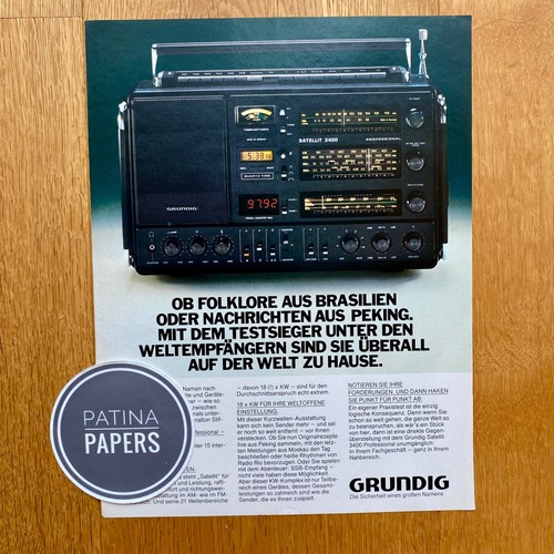 1980 grundig satellit 3400 - grundig,