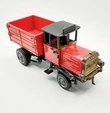 Modellauto Henschel Metall rot