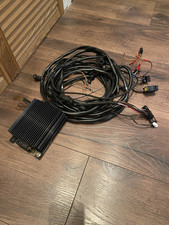 Kabelbaum Soundsystem Aktiv Bass 1248208817 + Verstärker W124 Coupe/ Cabrio W201