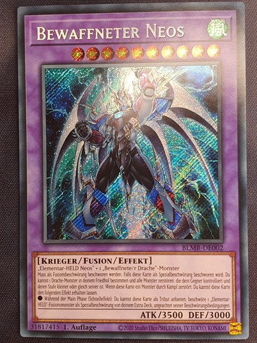 Bewaffneter neos secret rare - neos,