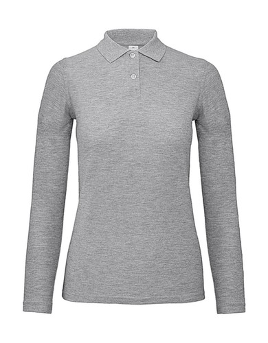 Poloshirt langarm damen - b&c,