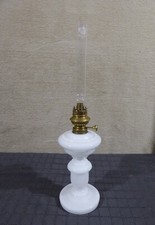 Antike Jugendstil Petroleumlampe Petroleum Tischlampe Glaslampe Öllampe Glas