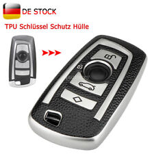 4 Tasten Schlüsseletui Hülle Leder für BMW F20 F21 F30 F31 F34 F32 F10 F11 F25