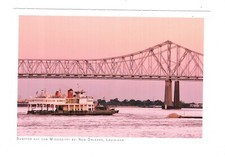 AK Ansichtskarte Dampfer auf dem Mississippi bei New Orleans / Louisiana USA