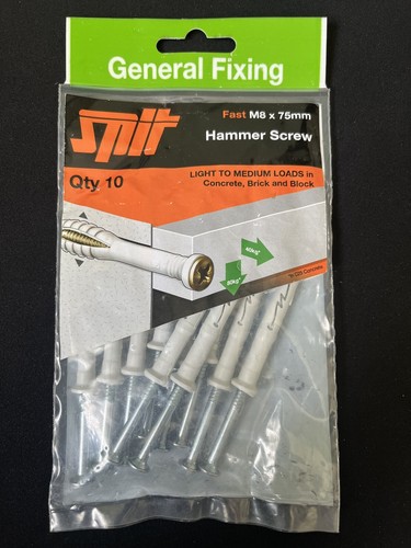 Spit fast x 75 mm - x,
