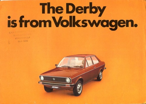 Volkswagen derby mk1gls - volkswagen,