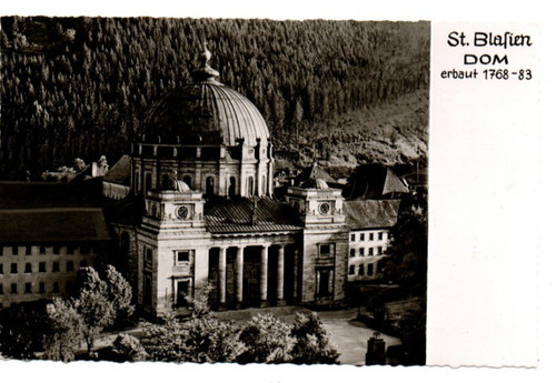Ansichtskarte blasien - ansichtskarte, st.