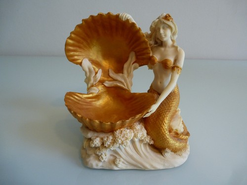 Jugendstil muschelschale mit - jugendstil-muschelschale,