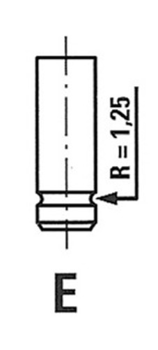Freccia einlassventil r3447 - freccia, r3447/s