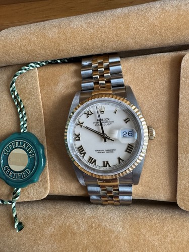 Rolex datejust stahl gold - rolex, 36