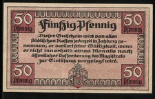 Notgeld Erfurt 1918, 50