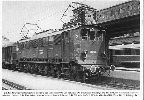 Elektro lok 44 508 - elektro-lok,
