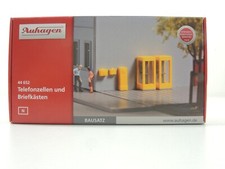Auhagen 44652 N Bausatz  Telefonzellen Briefkasten unmontiert OVP ungeöffnet (71