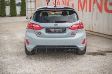 Heck Ansatz Diffusor V.2 passend für Ford FIesta Mk8 ST schwarz Hochglanz