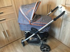 Tragetasche, Tragewanne für Gesslein F4, S4, F6  in grau orange NEU