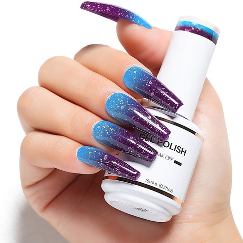 Thermo nagellack - thermo, uv
