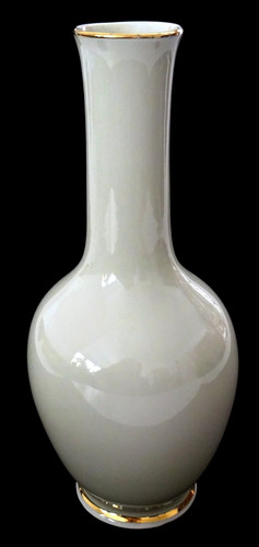 Porzellanvase weiß