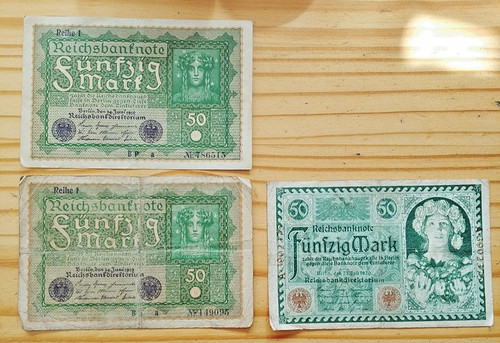 Mark reichsbanknote von - mark,