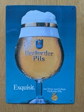 Herforder Pils Blechschild "