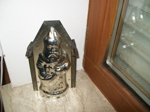 Nikolaus alte schokoladenform - nikolaus,