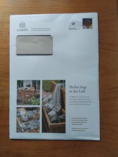 Garpa September 2025 Vogelhaus Herbst liegt in der Luft Ganzsache Dialogpost