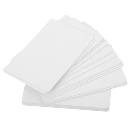 Pcs pvc karten blanko - pvc,