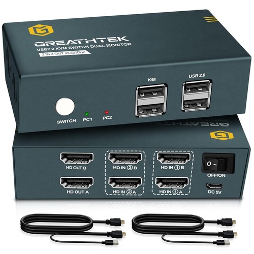 Kvm switch monitore 2 - kvm,