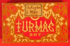 Alte Dose , Blechdose , Zigarettendose , Turmac Rot - 25 Cigarettes